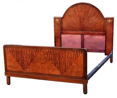 Art Deco Bed Frame King Georgeann Washburn