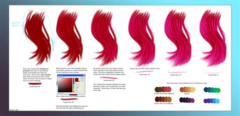 Digital Hair Shading Tips By Wick Y On Deviantart