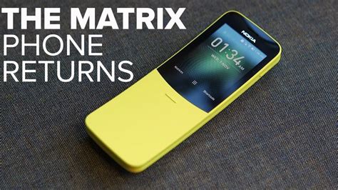 Nokia 8110 The Slider Phone From The Matrix Returns Phone