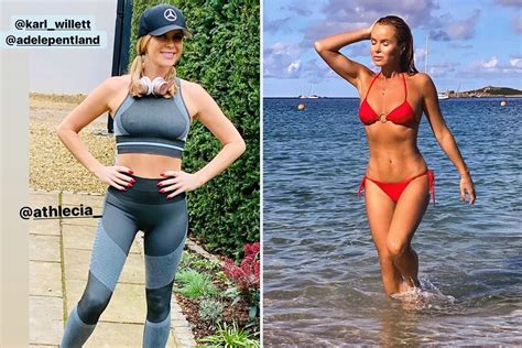 Amanda Holden Shows Off Her Toned Body As She Poses In Skintight Gymwear