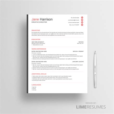 How To Design An Eye Catching Resume Graphicadi