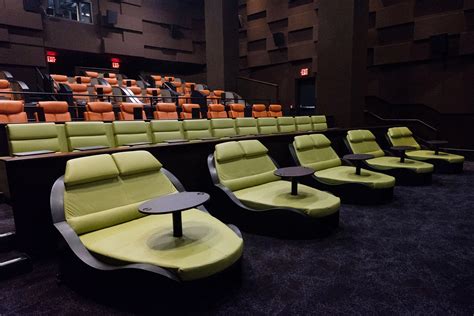 This luxe dine-in movie theater serves only quiet food