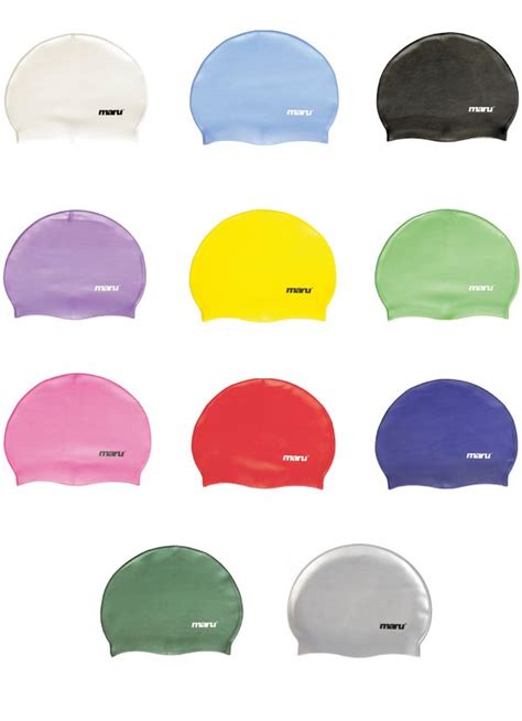 Maru Plain Silicon Swim Cap Oz Schoolwear