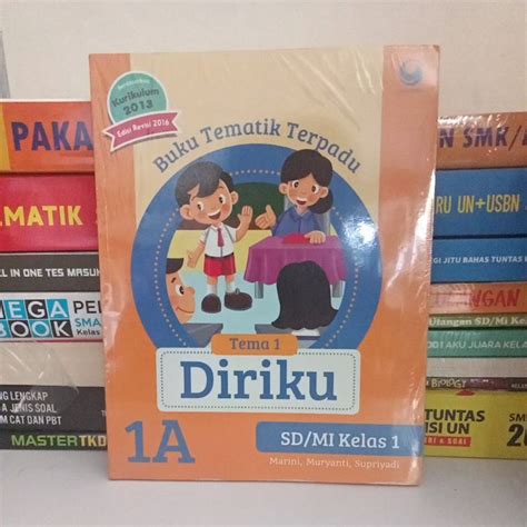 Jual Buku Super Murah Buku Tematik Terpadu Tema Diriku Sd Mi Kelas Shopee Indonesia