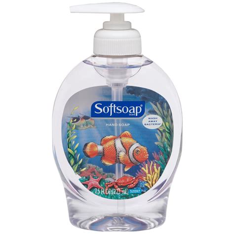 Soap is a salt of a fatty acid used in a variety of cleansing and lubricating products. Softsoap 7.5 oz. Aquarium Hand Soap-126800 - The Home Depot