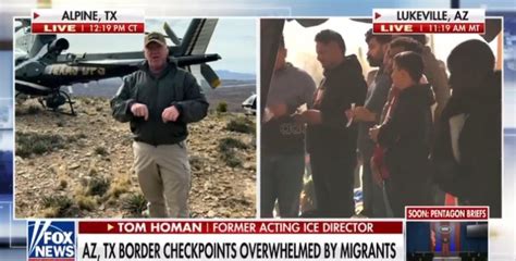 Former Ice Director Tom Homan Reports Live From Texas Border As Record Number Of Illegals