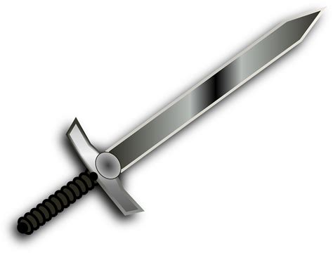 Schwert Mittelalter Waffe Kostenlose Vektorgrafik Auf Pixabay