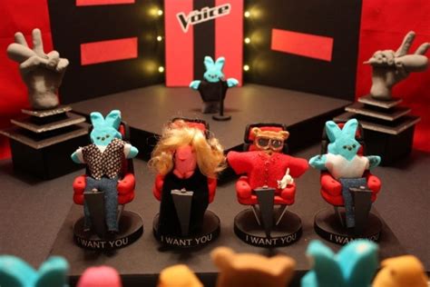 Marshmallow Peeps Contest Pop Culture Scenes Made Out Peeps