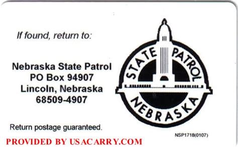 Nebraska Concealed Carry Permit Information