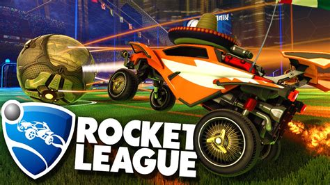 Rocket League Gameplay 4v4 Multiplayer Intense Action Rocket
