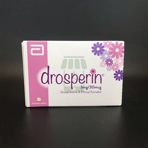 Drosperin 3 30 Drospirenone Ethinyl Estradiol ဆေးဆိုင် Sayy Sine Online Pharmacy In Yangon