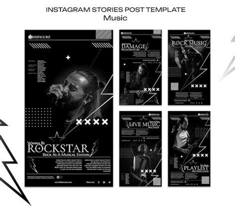 Premium Psd Music Festival Instagram Stories