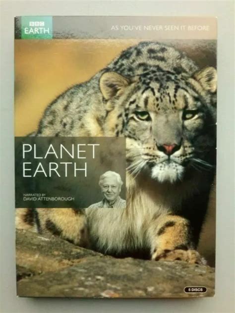 Bbc Planet Earth As Youve Never Seen It Before1996 5 X Dvd Vgclike