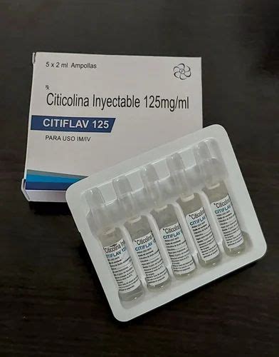 Citicoline Injection 125 Mg Ml 2 Ml At Best Price In Ahmedabad