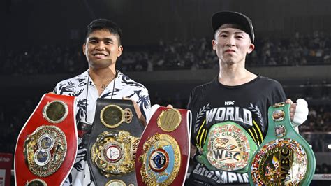 Boxing Inoue Tapales Set For 4 Belt Unification Battle On Dec 26