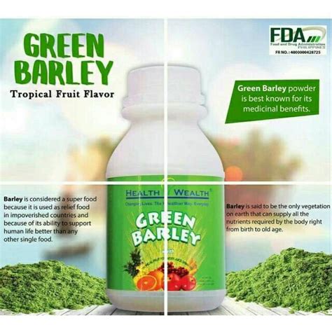 Authentic Green Barley Tropical Fruit Powder Juice Drink Mix Shopee Philippines
