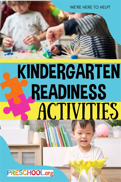 Kindergarten Readiness Activities To Prepare Your Preschooler