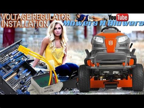 With the included rear discharge plug, the toro timemaster lawn mower makes a very fine mulch. HUSQVARNA LAWN TRACTOR RIDING MOWER VOLTAGE REGULATOR ...