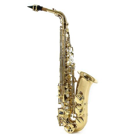 Alto Saxophone Light Gold Christmas Bundle At Gear4music