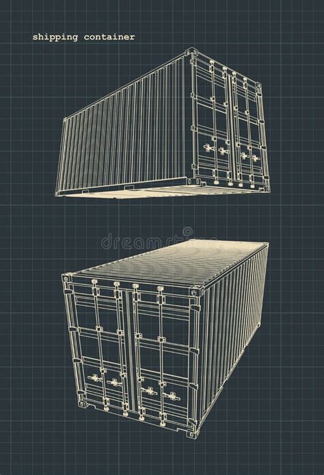 Shipping Container Technical Drawings Archives The En