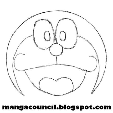 Sketsa Gambar Doraemon Mudah Cari