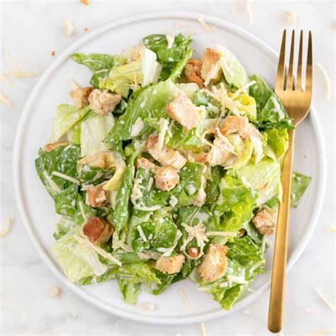 The Best Vegan Caesar Salad 15 Minutes Simple Vegan Blog