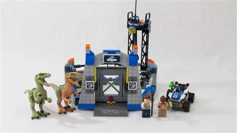Lego Jurassic World Raptor Escape Set 75920 Stop Motion Build Youtube