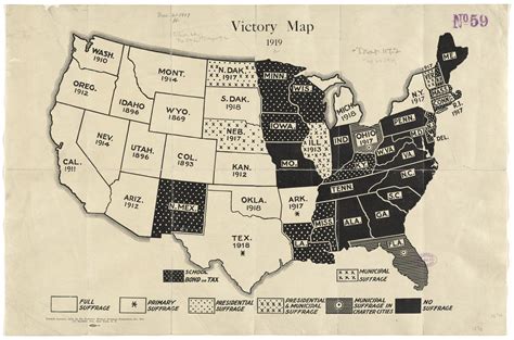 Where Women Could Vote In 1919 The Washington Post