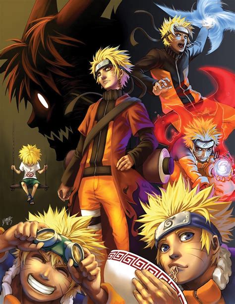 Fan Art 10 Imagens Impressionantes Do Naruto Ntails