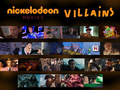 Nickelodeon Movies Villains By Justsomepainter11 On Deviantart
