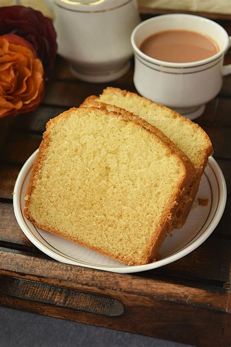 If a cake is baked at a relatively low temperature, these steps take place more slowly and evenly throughout the cake with less overlap in processes. Tea Cake / Sponge Cake | Savory Bites Recipes - A Food ...