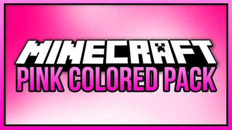 Minecraft Packs Pink Pvp Texture Pack 17 And 18 Youtube