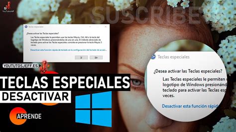 Desactivar Teclas Especiales En Windows 10 🔵 Youtube