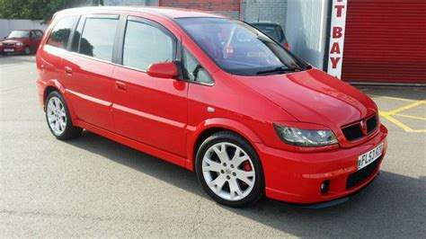 Vauxhall Zafira Gsi Turbo Rare Flame Red Of Made In Barry