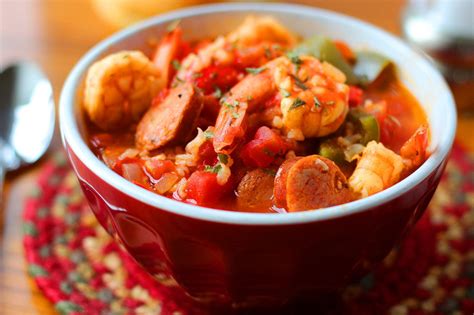 One Pot Spicy Shrimp And Sausage Jambalaya Recipe No