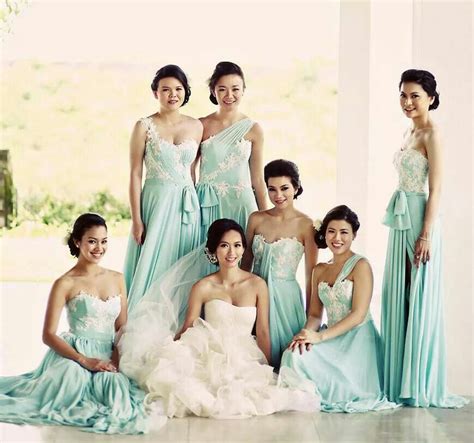 Tiffany Blue Bridesmaids Dresses Tiffany Blue Bridesmaid Dresses Tiffany Blue Weddings