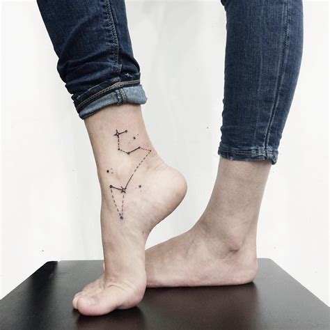 25 Leo Constellation Tattoo Designs Ideas And Meanings Tattoo Me Now