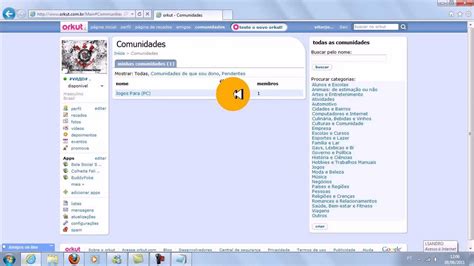 Como Criar Uma Comunidade Do Orkut Passo A Passo 2011 2012 Youtube