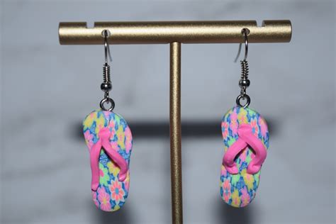 Flip Flop Dangle Earrings Buy Get Free Coupon Code In Etsy