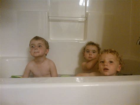 Tiny Tots Is Actually Here Cousin Bath Time