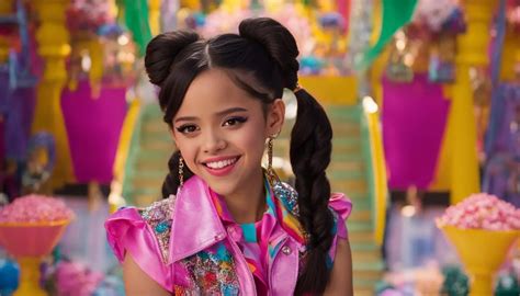 Jenna Ortega In Richie Rich Reliving Her Performance As Darcy Rebel Celebrity