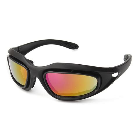 Men Women Uv400 Sunglasses Motorcycle Driving Glasses Goggles Sports Riding With 4 Lens Sale