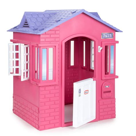 Little Tikes Cape Cottage House Pink Pretend Playhouse With Working