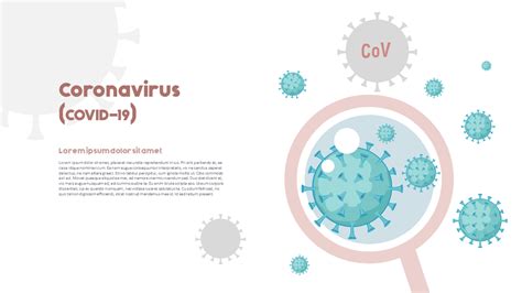 Post Coronavirus World Social Distancing Simple Powerpoint Template
