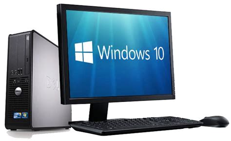 Refurbished Complete Set Of Dell 780 1tb Windows 10 64 Bit Desktop Pc Computer