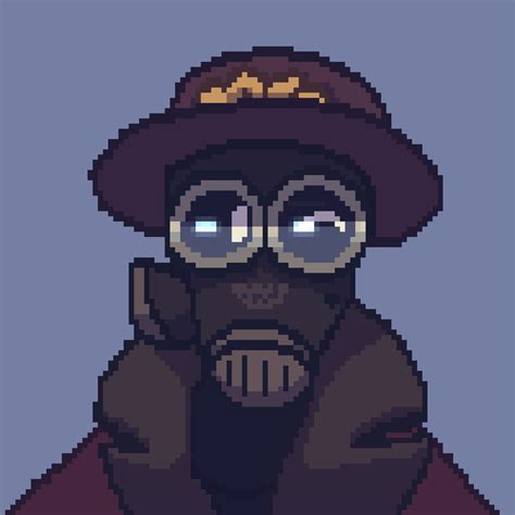 Tf2 Pyro Mouse Only Pixel Art By Bagplants On Newgrounds