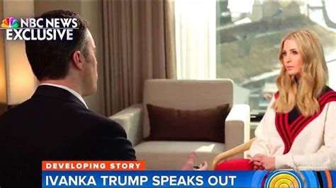 Ivanka Trump Scolds Nbc News For ‘inappropriate Question About Her