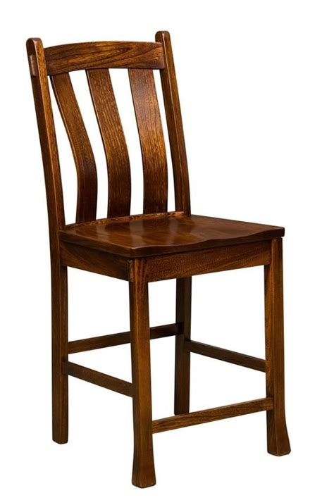 · order drive up · free shipping on $35+ Amish Olde Century Mission Bar Stool | Wooden chair plans ...