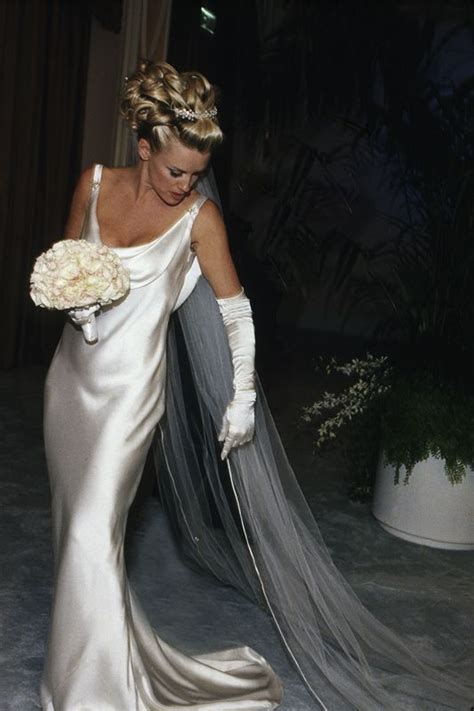 For her second wedding dress today, courtesy of stella mccartney, the bride channeled the late carolyn bessette kennedy, wife of john f markle has always been a fan of kennedy's style. Colin Cowie | Wedding dresses, Beach wedding dress, Slip ...