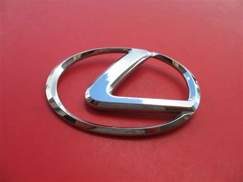 97 98 99 00 01 Lexus Es Es300 Rear Trunk Lid Chrome Emblem Logo Badge